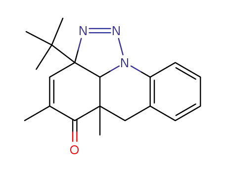 9a-tert-butyl-6a,8-dimethyl-5,6,6a,7,9a,9b-hexahydro-7-oxo-4H-1,2,3-triazolo<4,5,1-ij>benz<b>quinoline