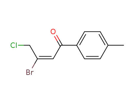 (E)-3-Bromo-4-chloro-1-p-tolyl-but-2-en-1-one