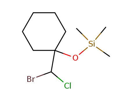 1-bromochloromethyl-1-trimethylsilyloxy-cyclohexane