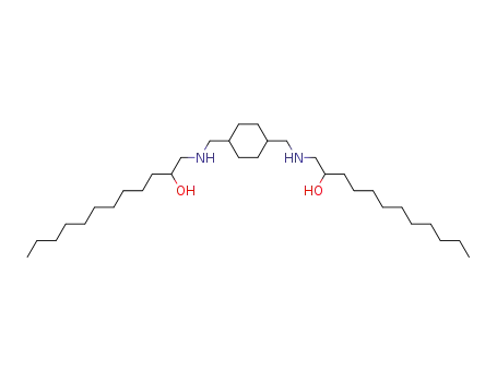 2-Dodecanol, 1,1'-[1,4-cyclohexanediylbis(methyleneimino)]bis-