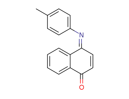 Molecular Structure of 107727-85-5 (1(4H)-Naphthalenone, 4-[(4-methylphenyl)imino]-)