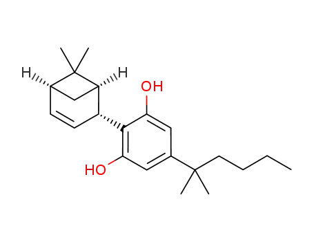 2-(6,6-dimethyl-bicyclo[3.1.1]hept-3-en-2-yl)-5-(1',1'-dimethylpentyl)-benzene-1,3-diol