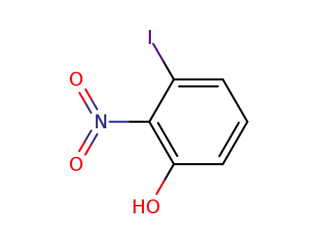 Molecular Structure of 861010-57-3 (3-Iodo-2-nitrophenol)
