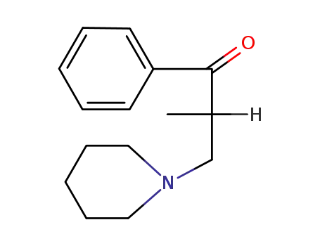 2-Methyl-1-phenyl-3-(1-piperidinyl)-1-propanone