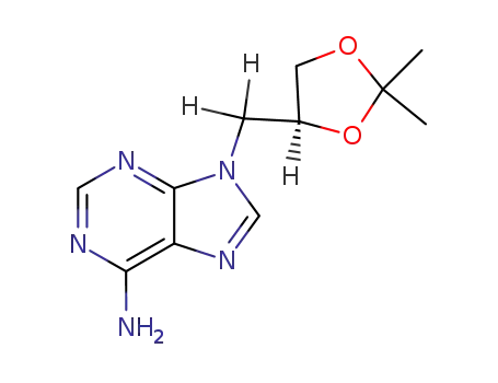 9H-Purin-6-amine, 9-[(2,2-dimethyl-1,3-dioxolan-4-yl)methyl]-, (S)-