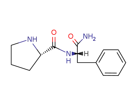 Molecular Structure of 1510-07-2 (L-Phenylalaninamide, L-prolyl-)