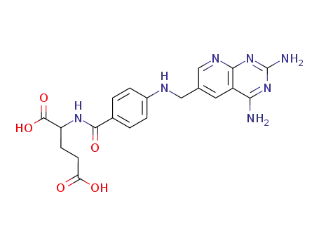 Molecular Structure of 80360-09-4 (5-deazaaminopterin)