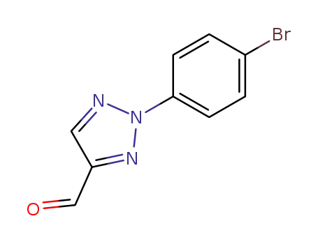 2-(4-bromo-phenyl)-2H-[1,2,3]triazole-4-formaldehyde