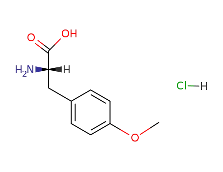 Molecular Structure of 67423-44-3 (O-METHYL-L-TYROSINE HYDROCHLORIDE)