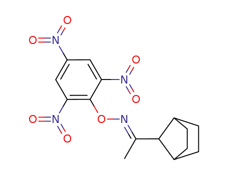 Molecular Structure of 80606-03-7 (Bicyclo<2.2.1>hept-7-ylmethylketoxim-pikrat)
