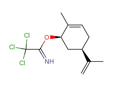 2,2,2-trichloro-1-[(1R,5R)-5-isopropenyl-2-methylcyclohex-2-en-1-yloxy]ethan-1-imine