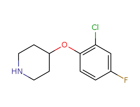 4-(2-CHLORO-4-FLUOROPHENOXY)PIPERIDINE