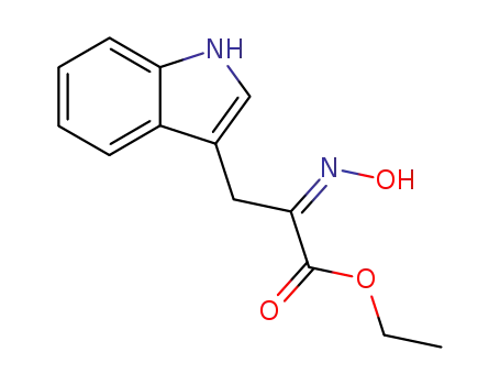 ethyl α-(hydroxyimino)-β-(N-methylindol-3-yl)propanoate