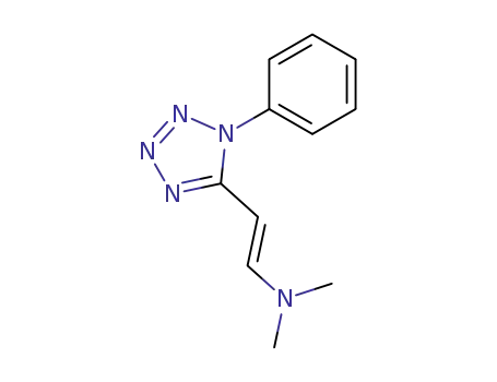 (E)-5-(2-Dimethylamino-vinyl)-1-phenyl-1H-tetrazol
