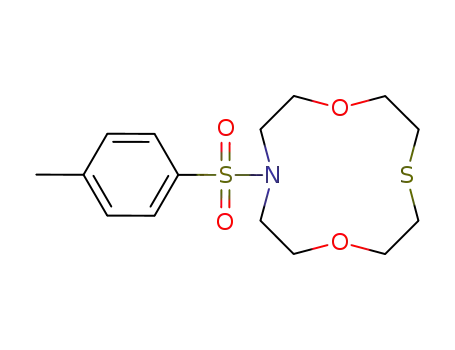 10-(4-Methylphenylsulfonyl)-1,7-dioxa-4-thia-10-azacyclododecane