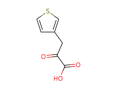 Molecular Structure of 13781-71-0 (3-Thiophenepropanoic acid, a-oxo-)