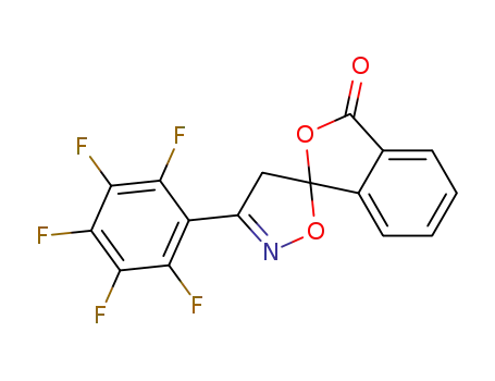 3'-(perfluorophenyl)spiro<isobenzofuran-1(3H),5'(4'H)-isoxazol>-3-one