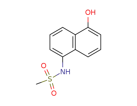 Methanesulfonamide, N-(5-hydroxy-1-naphthalenyl)-