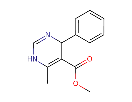Molecular Structure of 126827-33-6 (5-methoxycarbonyl-6-methyl-4-phenyl-1,4-dihydropyrimidine)