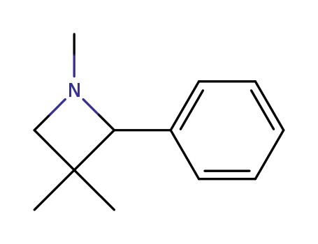 Molecular Structure of 15451-12-4 (1,3,3-Trimethyl-2-phenylazetidine)