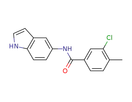 3-chloro-N-(1H-indol-5-yl)-4-methylbenzamide