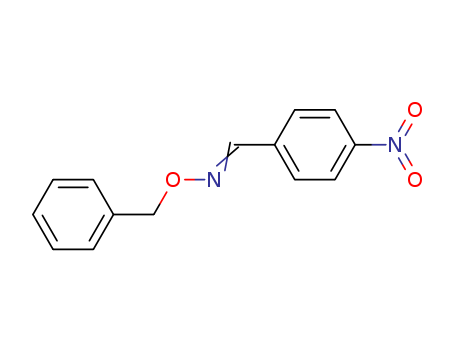 Benzaldehyde, 4-nitro-, O-(phenylmethyl)oxime