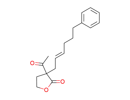 3-Acetyl-3-((E)-6-phenyl-hex-2-enyl)-dihydro-furan-2-one