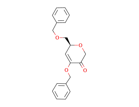(6S)-4-benzyloxy-6-benzyloxymethyl-2H-pyran-3(6H)-one
