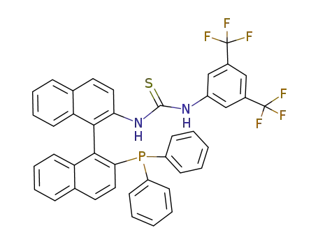 (R)-1-(3,5-bis-trifluoromethylphenyl)-3-(2'-diphenylphosphanyl-[1,1']binaphthalenyl-2-yl)-urea