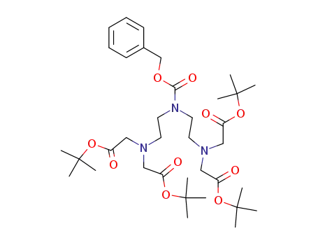 3,9-Bis(tert-butoxycarbonylmethyl)-6-benzyloxycarbonyl-3,6,9-triazaundecanedicarboxylic acid-di-tert-butyl ester