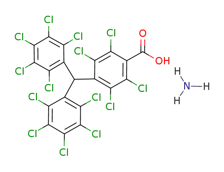 ammonium α-H-tetradecachlorotriphenylmethane-4-carboxylate
