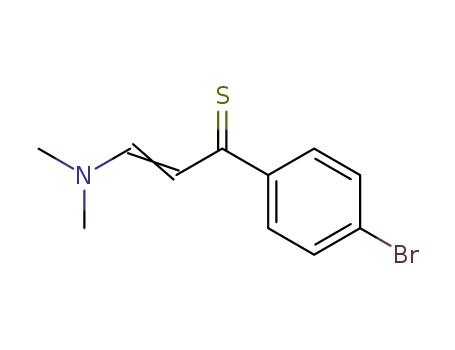 2-Propene-1-thione, 1-(4-bromophenyl)-3-(dimethylamino)-