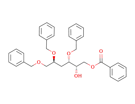 (2S,3S,5S)-1-O-Benzoyl-3,5,6-tris-O-benzyl-1,2,3,5,6-hexanepentol