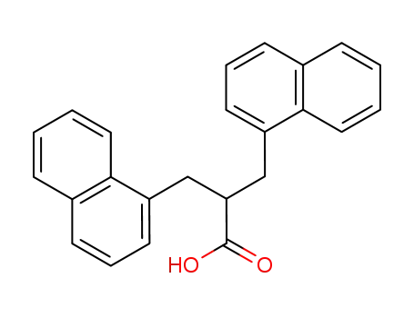 Molecular Structure of 2481-59-6 (1-Naphthalenepropanoic acid, a-(1-naphthalenylmethyl)-)