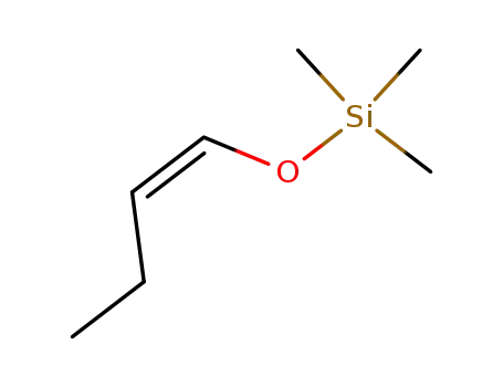 Molecular Structure of 19980-22-4 ([(Z)-1-Butenyloxy]trimethylsilane)