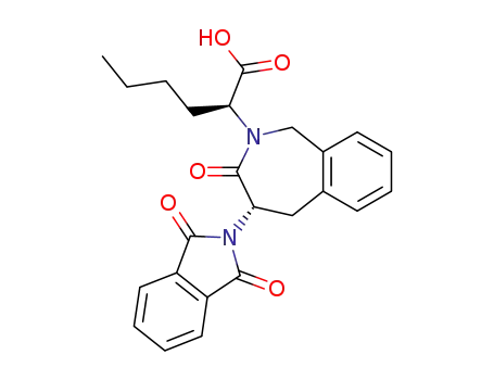 4(S)-butyl-4(S)-(1,3-dihydro-1,3-dioxo-2H-isoindol-2-yl)-1,3,4,5-tetrahydro-3-oxo-2H-2-benzazepine-2-acetic acid