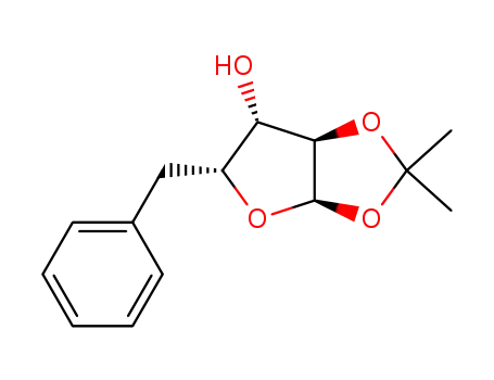 2,2-dimethyl-5-phenylmethyl-(3aR,5R,6aR)-perhydrofuro[2,3-d][1,3]-dioxol-(6S)-ol