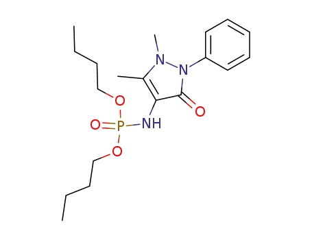 (2,3-Dihydro-1,5-dimethyl-3-oxo-2-phenyl-1H-pyrazol-4-yl)phosporamidic acid dibutyl ester