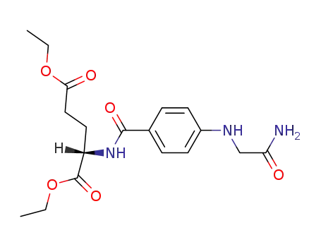 diethyl N-<4-<(carbamoylmethyl)amino>benzoyl>-L-glutamate