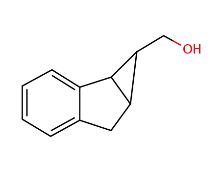 Molecular Structure of 55779-80-1 (endo-1-(hydroxymethyl)-1,1a,6,6a-tetrahydrocyclopropa<a>indene)