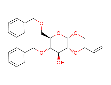 Methyl 2-O-allyl-4,6-di-O-benzyl-α-[*]-mannopyranoside