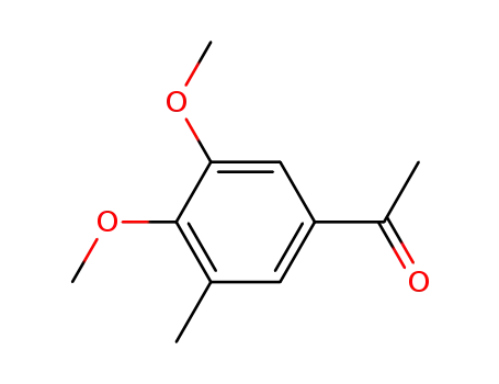 Molecular Structure of 80547-76-8 (Ethanone, 1-(3,4-dimethoxy-5-methylphenyl)-)