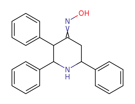 2,3,6-Triphenyl-4-piperidinone oxime