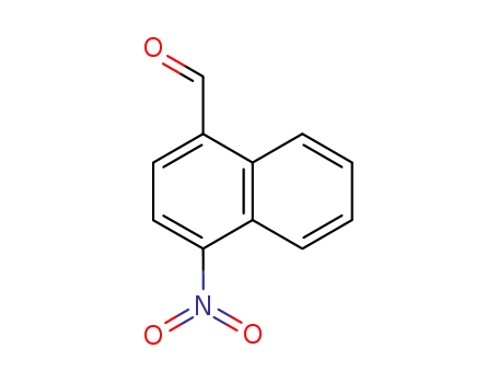 Molecular Structure of 42758-54-3 (1-Naphthalenecarboxaldehyde, 4-nitro-)