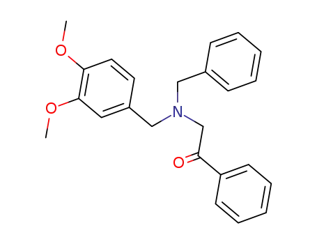 2-[Benzyl-(3,4-dimethoxy-benzyl)-amino]-1-phenyl-ethanone