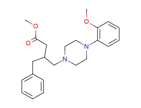 3-Benzyl-4-[4-(2-methoxy-phenyl)-piperazin-1-yl]-butyric acid methyl ester