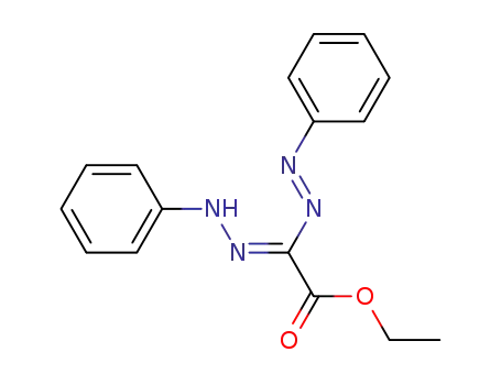 Molecular Structure of 176662-48-9 (1,5-diphenyl-3-ethoxycarbonylformazan)