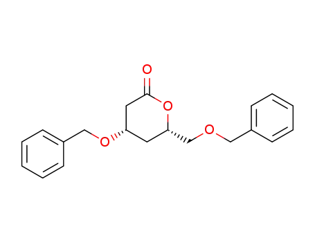 (4S,6S)-4-benzyloxy-6-benzyloxymethyltetrahydropyran-2-one