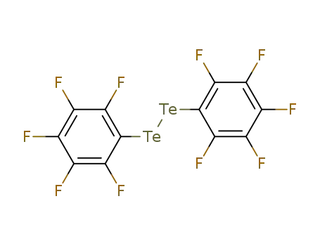 Molecular Structure of 20196-25-2 (Ditelluride, bis(pentafluorophenyl))