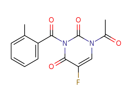 1-아세틸-3,2-톨루일-5-플루오로우라실